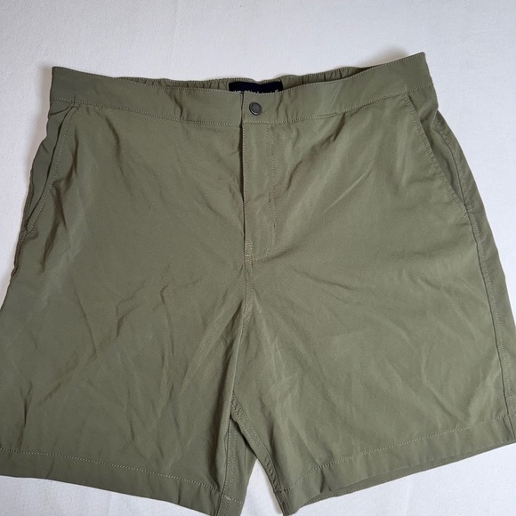 Abercrombie & Fitch Other - Abercrombie & Fitch Men XL Stretch All Day Shorts Olive Green Mesh Lined